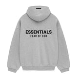 Fear of God Essentials Fleece Hoodie 'Light Grey' HOLIDAY 2024