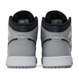 Air Jordan 1 Mid 'Light Smoke Grey' (GS)