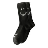 SNEAKERMODE CREW SOCKS (BLACK)