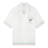 Casablanca Tennis Club Icon Shirt 'White'