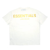 FEAR OF GOD ESSENTIALS Long Beach 3M Logo Boxy T-Shirt White