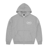 Corteiz Superior Royale Zip Hoodie 'Heather Grey'
