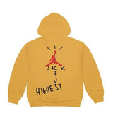 Travis Scott Cactus Jack Highest Hoodie 'Yellow'