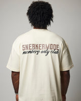 SNEAKERMODE MEMBERS ONLY CLUB T-SHIRT (STONE)
