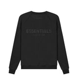 FEAR OF GOD ESSENTIALS Pull-Over Crewneck (SS21) Black