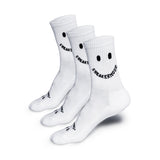 SNEAKERMODE CREW SOCKS (WHITE)