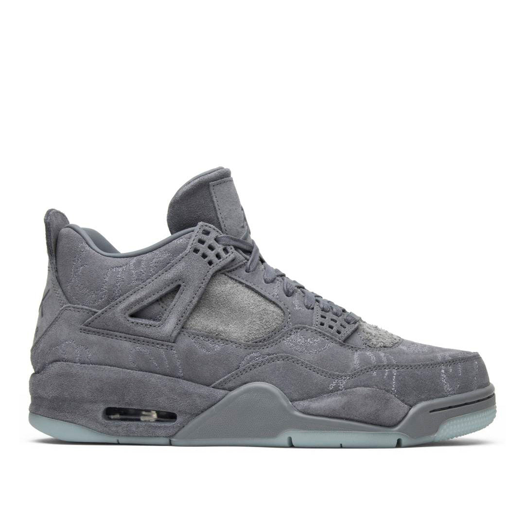 Grey hot sale jordan 4's