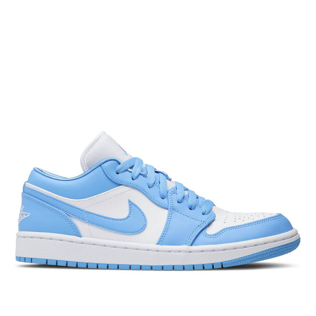 Nike air jordan low blue white Clearance