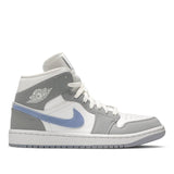 Air Jordan 1 Mid 'Wolf Grey Aluminum' (W)