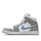 Air Jordan 1 Mid 'Wolf Grey Aluminum' (W)