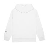 FEAR OF GOD ESSENTIALS 3D Silicon Applique Pullover Hoodie White