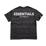 FEAR OF GOD ESSENTIALS Los Angeles 3M Boxy T-Shirt Black