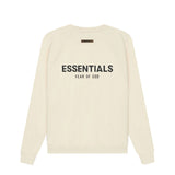 FEAR OF GOD ESSENTIALS Pull-Over Crewneck (SS21) Buttercream