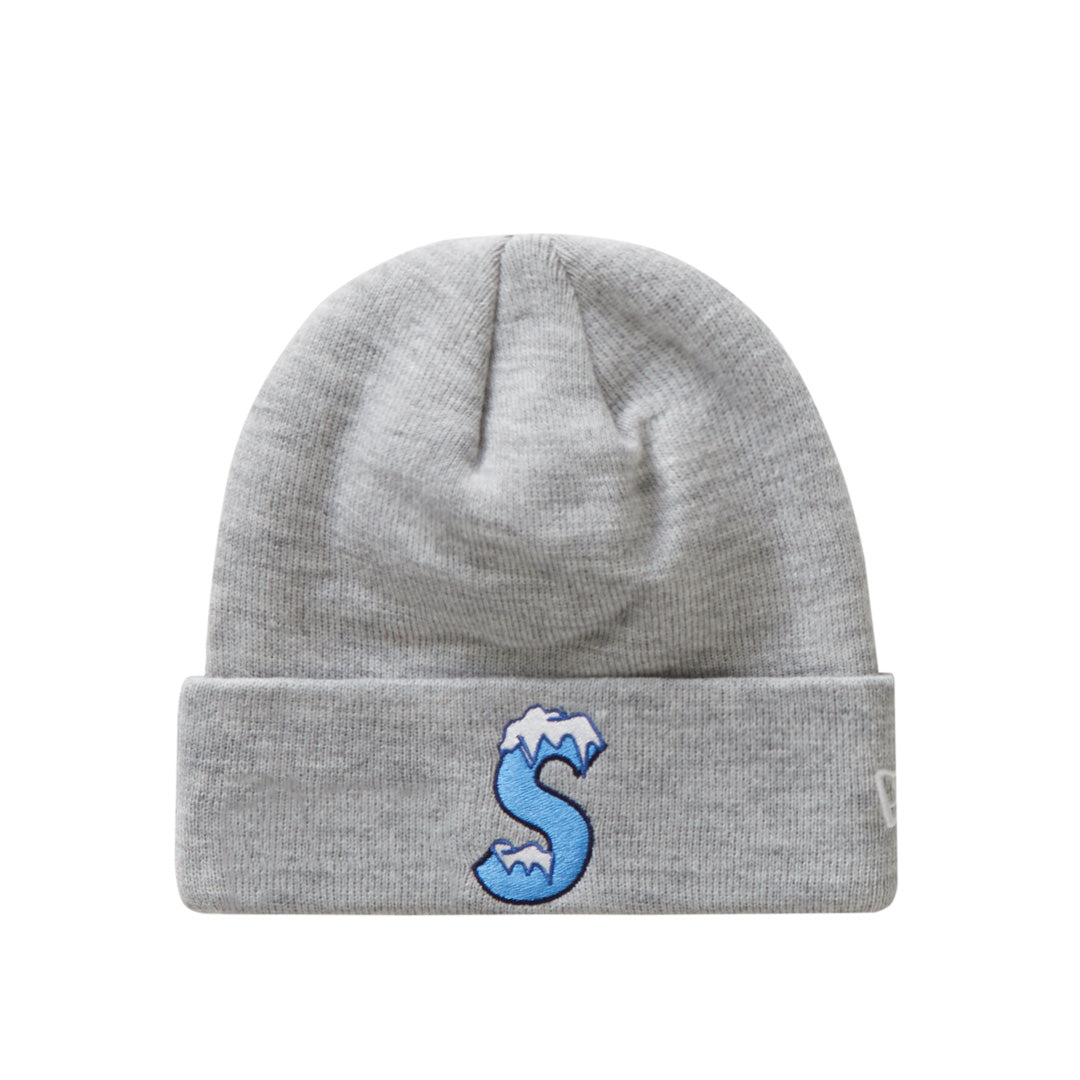 Supreme New Era 'S' Logo Beanie (Heather Grey) – SNEAKERMODE