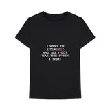 Travis Scott Astroworld I Went To Astroworld Tee Black