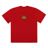Travis Scott x McDonald's Sesame Inv T-Shirt Red