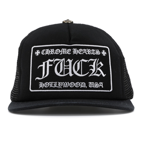 Chrome Hearts 'FUCK Hollywood' Trucker Hat