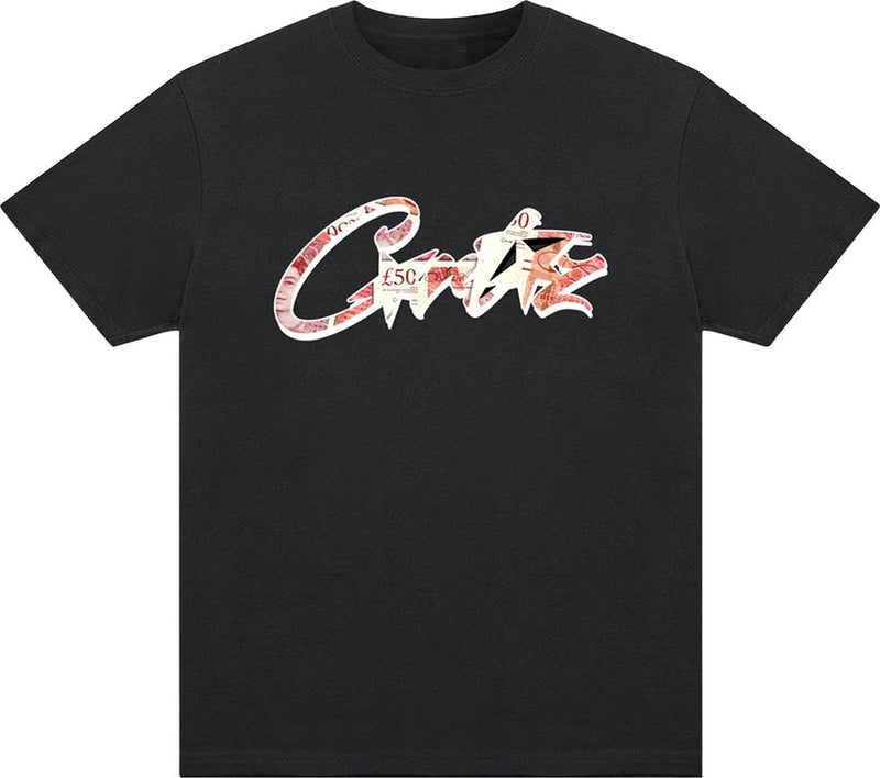 Corteiz Money On My Mind Tee 'Black'