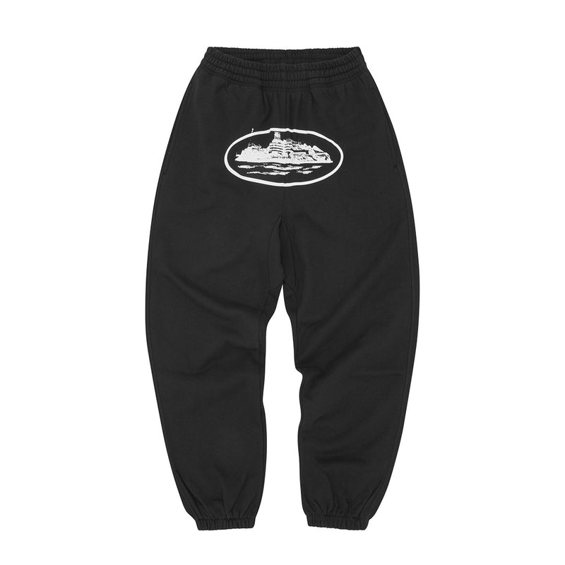 Corteiz Alcatraz Sweatpants 2024 'Black'