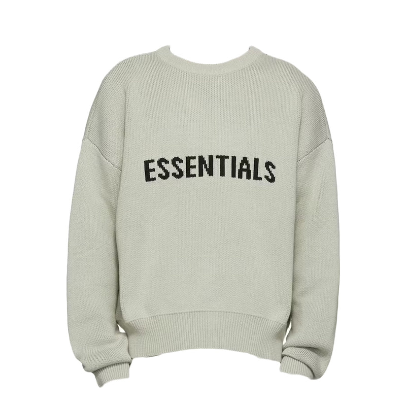 Fear Of God Essentials Knit Sweater Concrete