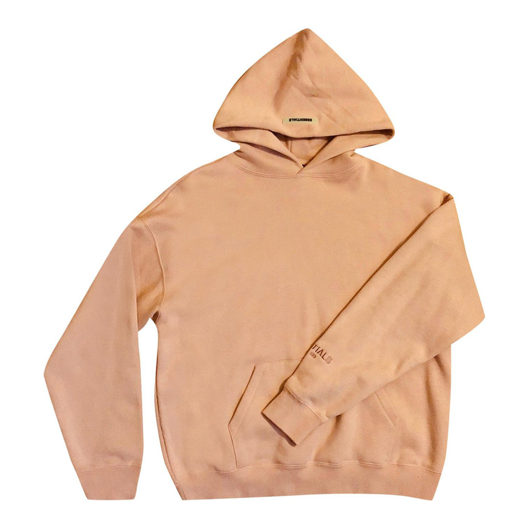 Fear Of God Essentials Pullover Hoodie Fw19 Blush Sneakermode 0440