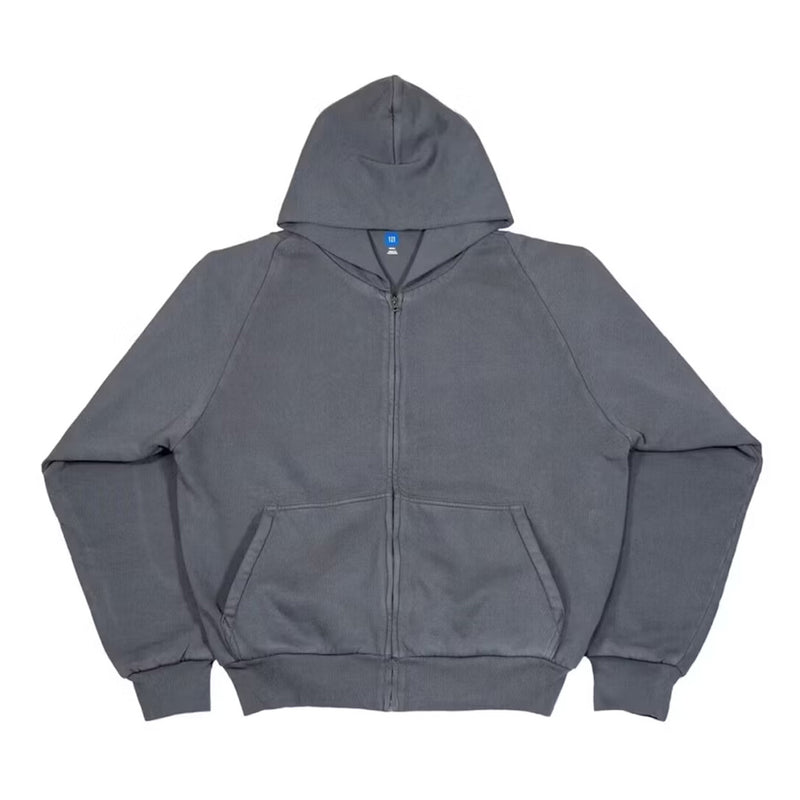 Yeezy Gap Zip Up Hoodie 'Dark Grey'