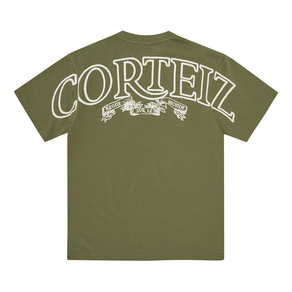 Corteiz Royale Heavyweight Tee 'Olive'