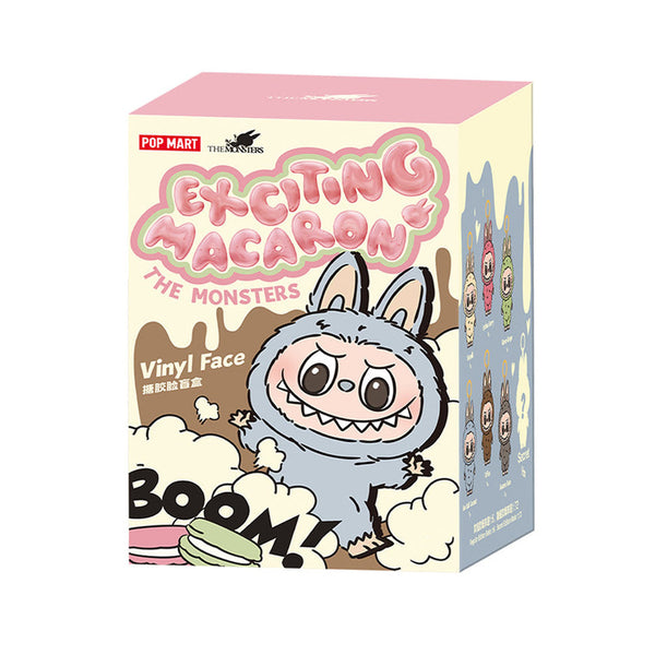 Pop Mart Labubu The Monsters Tasty Macarons Vinyl Face