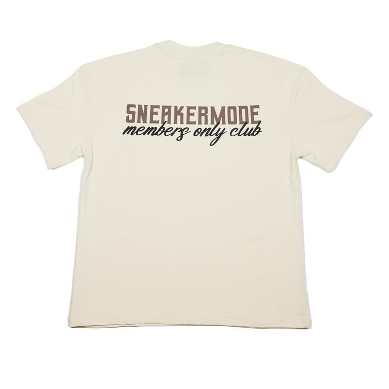 SNEAKERMODE MEMBERS ONLY CLUB T-SHIRT (STONE)