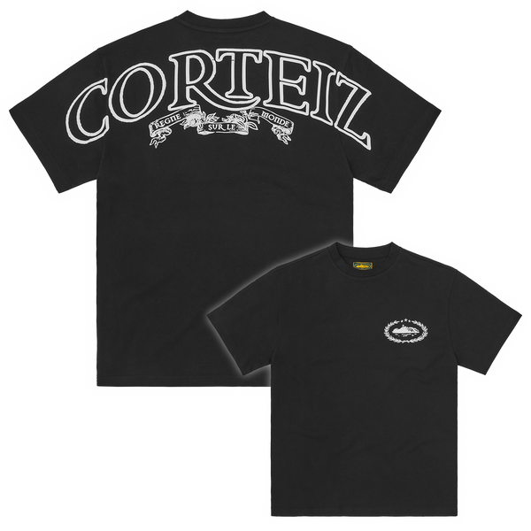 Corteiz Royale Heavyweight Tee 'Black'