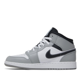 Air Jordan 1 Mid 'Light Smoke Grey' (GS)