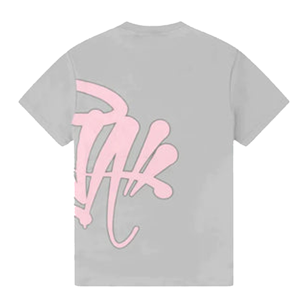 Syna World Logo Tee 'Pink Grey'