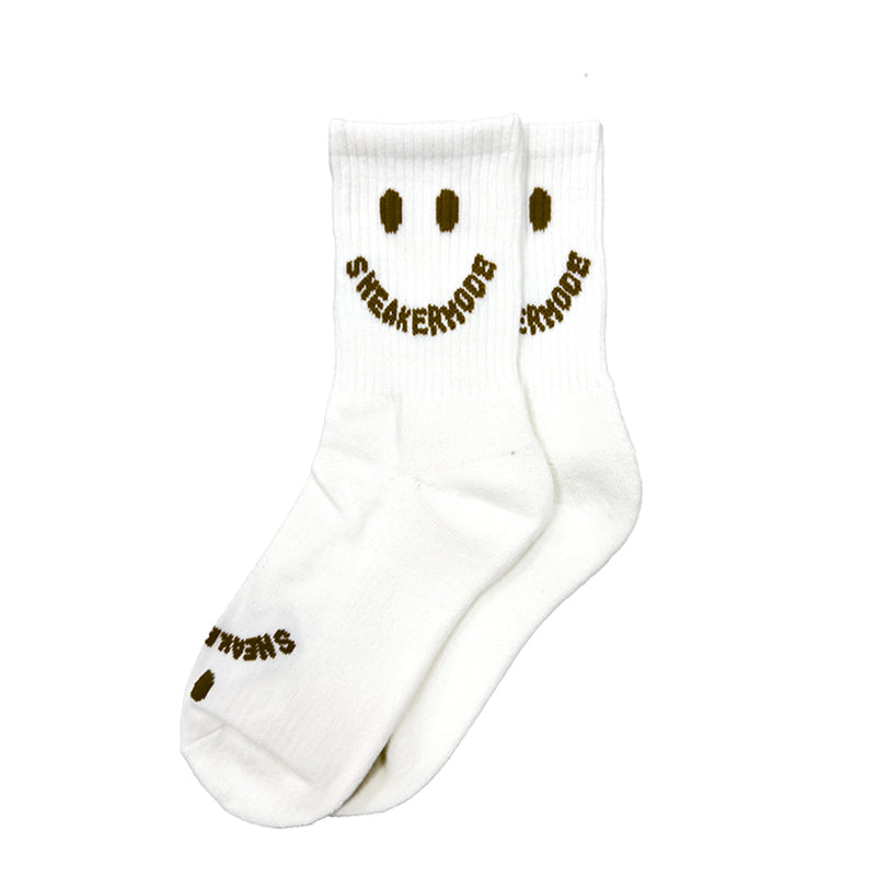 SNEAKERMODE CREW SOCKS (MOCHA)