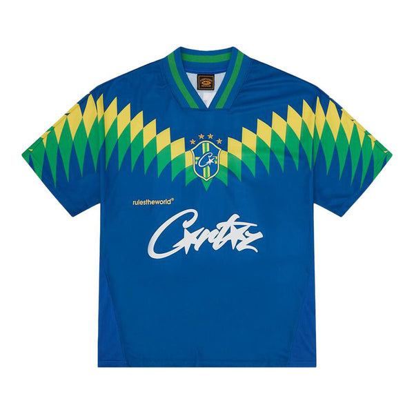 Corteiz Club America Jersey Brasil 'Blue'