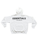 Fear of God Essentials Los Angeles 3M Pullover Hoodie 'White'