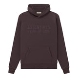 FEAR OF GOD ESSENTIALS Silicon Hoodie 'Plum' SS23