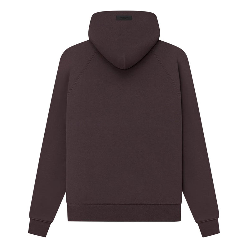 FEAR OF GOD ESSENTIALS Silicon Hoodie 'Plum' SS23