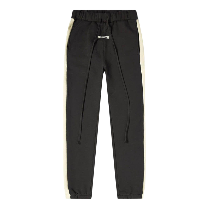 FEAR OF GOD ESSENTIALS Side Stripe Sweatpants SS19 Black