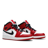 Air Jordan 1 Mid 'Chicago White Heel' (GS)