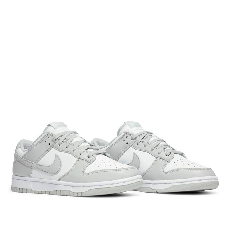 Grey hot sale white nike
