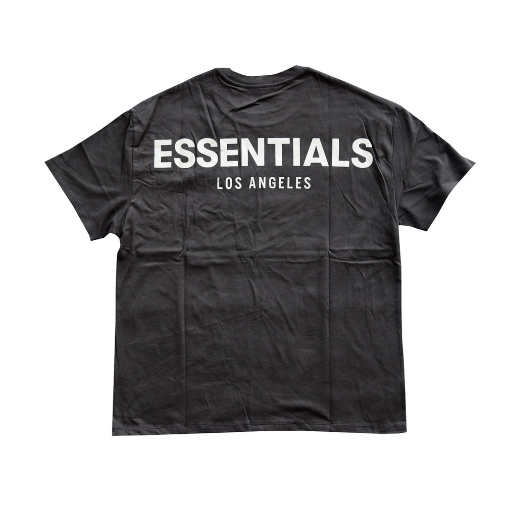 FEAR OF GOD ESSENTIALS Los Angeles 3M Boxy T-Shirt Black