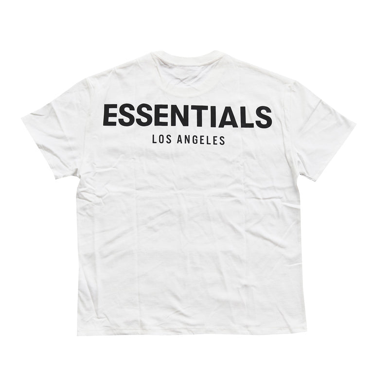 FEAR OF GOD ESSENTIALS Los Angeles 3M Boxy T-Shirt White