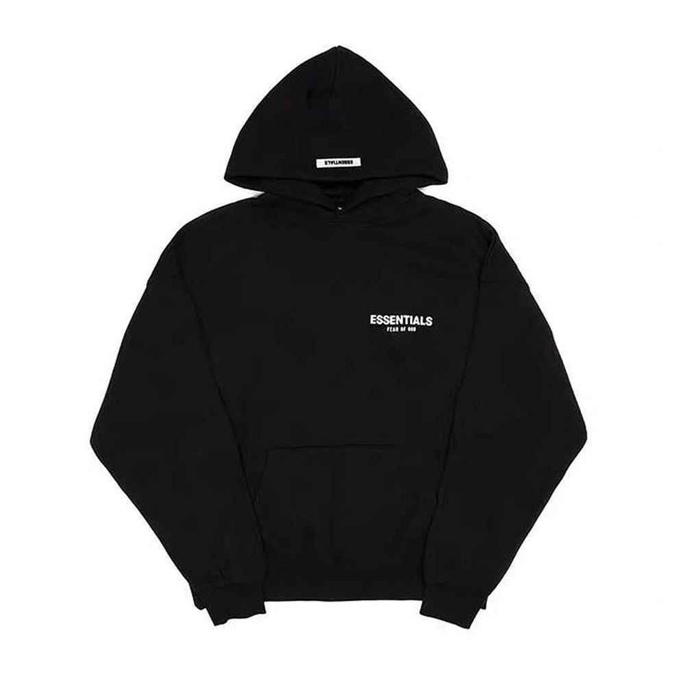 FEAR OF GOD ESSENTIALS Photo Pullover Hoodie (FW19) Black