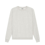 FEAR OF GOD ESSENTIALS Pull-Over Crewneck (SS21) Light Heather Oatmeal