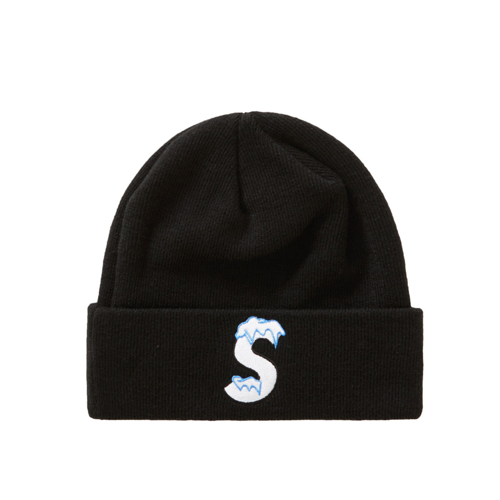 Supreme New Era 'S' Logo Beanie (Black) – SNEAKERMODE