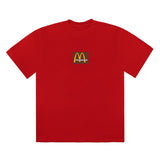 Travis Scott x McDonald's Sesame Inv T-Shirt Red